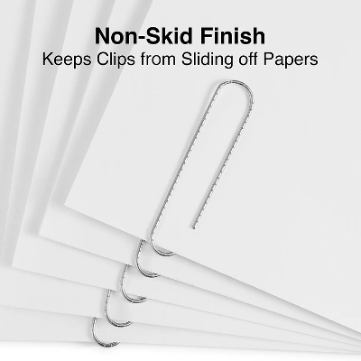 Staples Jumbo Paper Clips Nonskid 100/Box 10 Boxes/Pack (A7026606/72577) ST72577/A70266 - Image 2