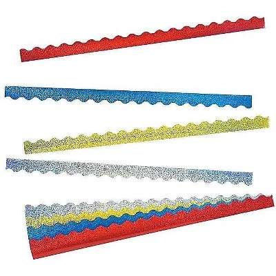 Trend Terrific Trimmers Sparkle Border Variety Pack 2 1/4 X 39 Panels Asstd 40/Set T92901 - Image 2