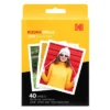 Kodak 3.5x4.25 Inch Premium Zink Instant Print Photo Paper (80 Sheets) Compatible With Kodak Smile Classic Instant Camera