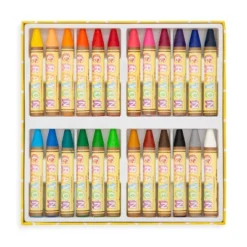 Ooly Brilliant Bee Crayons - 24ct
