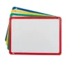 Edx Education Plastic Framed Metal Whiteboards, Four Colors, Set Of 4