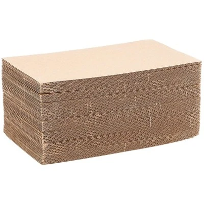 Juvale 50 Pack Corrugated Cardboard Sheets 6x9, Flat Packaging Inserts For Packing, Shipping, Mailing, 2mm Thick - Image 6