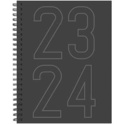 Willow Creek Press 2023-24 Academic Weekly Planner 8.5"x11" Softcover Charcoal - Image 5