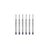 Monteverde Ballpoint Pen Refill Fine Point Blue Ink 6 Pack (P423BB)