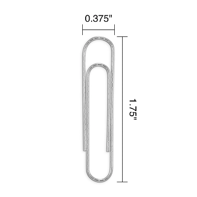 Staples Jumbo Paper Clips Nonskid 100/Box 10 Boxes/Pack (A7026606/72577) ST72577/A70266 - Image 3