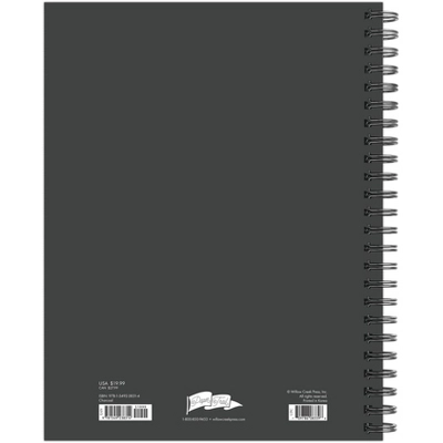 Willow Creek Press 2023-24 Academic Weekly Planner 8.5"x11" Softcover Charcoal - Image 6