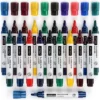 Arteza Washable Glass Board Markers Set, Assorted Classic Colors, Non-Toxic - 20 Pack