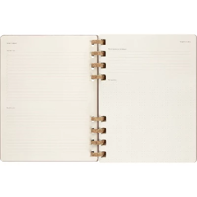 Moleskine 2023-24 Academic Weekly Planner 10"x8" XL Spiral Almond - Image 5