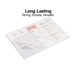 Staples Thermal Pouches Menu 25/Pack (17469) 19710