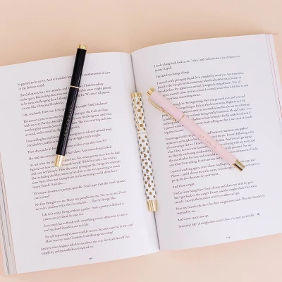 Sweet Water Decor Inspirational Metal Pen 3pc Set - Image 3