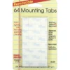 Magic-Mounts® Removable Mounting Tabs, 1/2" X 1/2", 64 Per Pack, 12 Packs