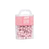 JAM PAPER Round Head Push Pins Baby Pink Pastel 100/Pack (346RTBAPI)