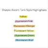 Sharpie Accent Tank Style Highlighter Chisel Tip Pink Dozen 25009