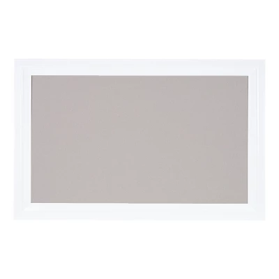 29.5" X 45.5" Whitley Pinboard White - Kate & Laurel All Things Decor