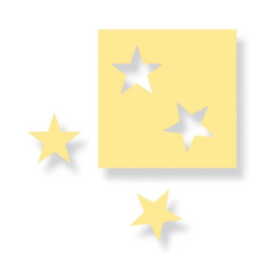 Fiskars 3pk Hand Punches - Star - Image 3