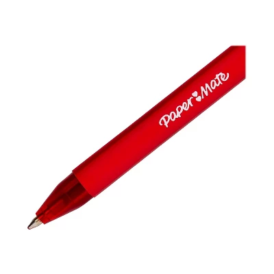 Paper Mate ComfortMate Ultra RT Ballpoint Retractable Pen Red Ink Medium Dozen 6320187 - Image 4