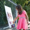 Children's Factory Outdoor Fence Easel