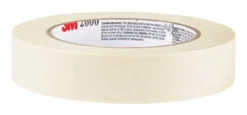 Highland 2600 Masking Tape, 0.75 Inches X 60 Yards, 3 Inch Core, Pack Of 12