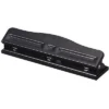 Officemate Adjustable Hole Punch 2-3 Hole 9/32" 11 Sht Cap. Black 90095