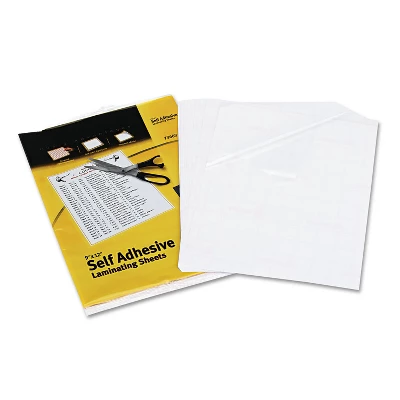 Avery Clear Self-Adhesive Laminating Sheets 3 Mil 9 X 12 10/Pack 73603 - Image 2