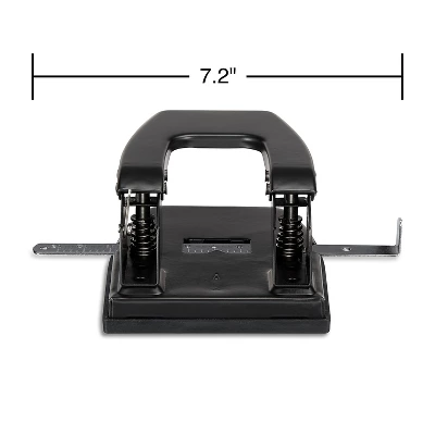 Staples 2-Hole Punch 28 Sheet Capacity Black (26637-CC) 799825 - Image 3