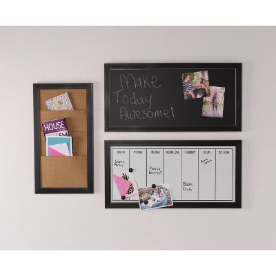 Wyeth Framed Magnetic Chalkboard - Kate & Laurel All Things Decor - Image 11