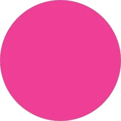 Tape Logic Inventory Circle Labels 3/4" Fluorescent Pink 500/Roll DL610K