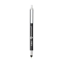 BIC Prevaguard Clic Stic Retractable Ballpoint Pen Medium Point Black Ink Dozen (CSSA11-BLK)