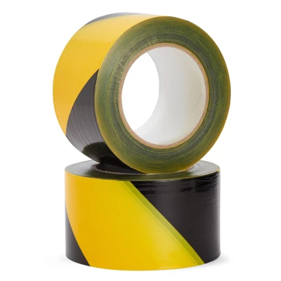 Stockroom Plus 2 Pack Caution Tape Roll, Black And Yellow Stripes, High Visibility Barricade Tape, 2.8 In Wide, 660 Ft Rolls - Image 5