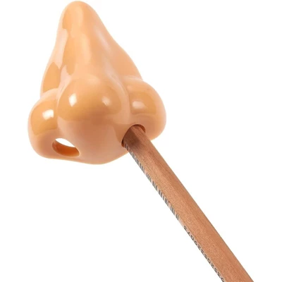 Nose Pencil Sharpeners - Set Of 24 Hand Held Plastic Pencil Sharpeners, Manual Sharpeners, Great As Novelty Party Favors, 1.7x1x2.2" - Image 2
