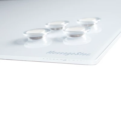 ECR4Kids MessageStor 18in X 36in Magnetic Dry-Erase Glass Board And 4 Rare Earth Magnets - Image 4