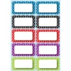 Ashley Productions Die-Cut Magnetic Colorful Dots Labels/Nameplates, 10 Per Pack, 6 Packs