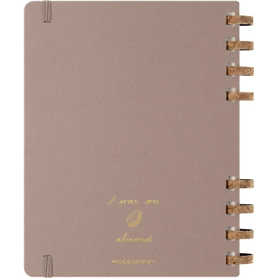 Moleskine 2023-24 Academic Weekly Planner 10"x8" XL Spiral Almond - Image 11