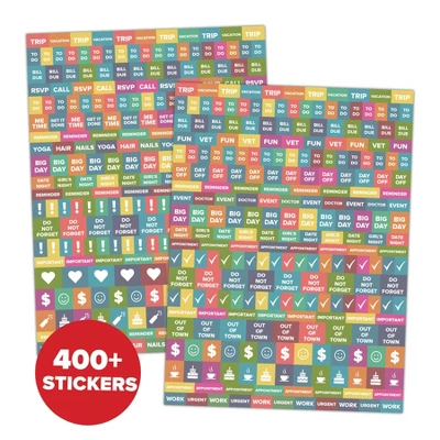 Willow Creek Press 2023-24 Academic Weekly Planner 8.5"x11" Softcover Charcoal - Image 4