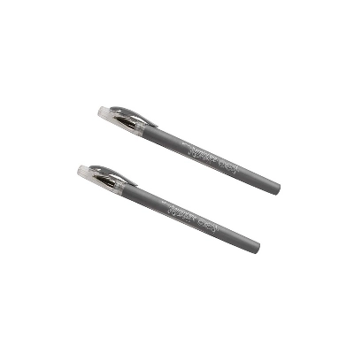 JAM Paper Gel Pens 0.7 Mm Silver 2/Pack 6544970A - Image 2