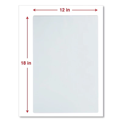 Universal Clear Laminating Pouches 3 Mil Menu 18 X 12 25/Pack 84640 - Image 3