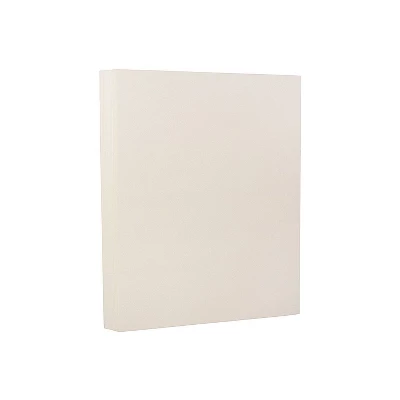 Strathmore 25% Cotton Business Stationery 24lb 8 1/2 X 11 Natural White 500 Sheets 300033
