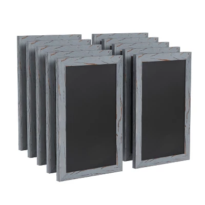 Merrick Lane Set Of 10 Wall Mount Magnetic Chalkboards - Image 13