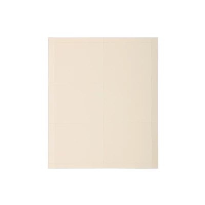 JAM Paper Printable Place Cards 3 3/4 X 1 3/4 Ivory Placecards 12/Pack 2225916895 - Image 2