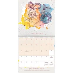 Trends International Inc. 2023-24 Wall Calendar 12"x12" Astrology