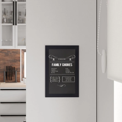 Merrick Lane Set Of 10 Wall Mount Magnetic Chalkboards - Image 4