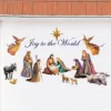 Collections Etc Joy To The World Christmas Nativity Garage Door Magnet
