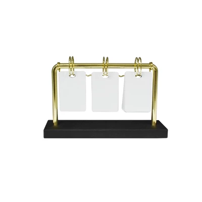 Desk Calendar Gold - Threshold™ - Image 2