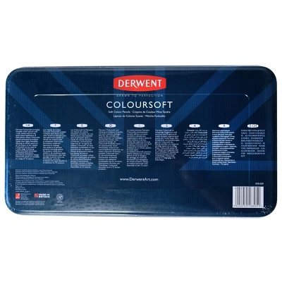 Colored Pencil Set - Derwent Coloursoft 72ct - Image 3