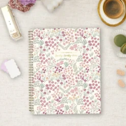 Ivory Paper Co 2024 Planner 11"x8.5" Weekly/Monthly Wirebound Tillie Pink