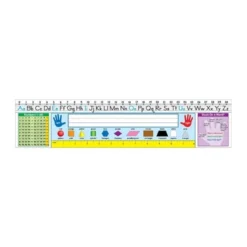 Carson Dellosa Education Self-Adhesive Traditional Manuscript Nameplates, Grades 1-2, 30 Per Pack, 2 Packs