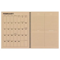 TF Publishing 2024 Weekly/Monthly Planner 11"x9" Rows