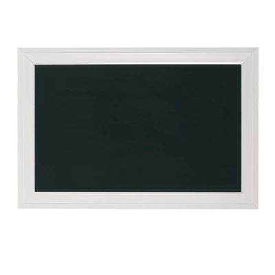 27.5" X 18.5" Bosc Framed Magnetic Chalkboard White - DesignOvation - Image 2