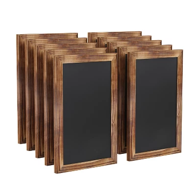 Merrick Lane Set Of 10 Wall Mount Magnetic Chalkboards - Image 12