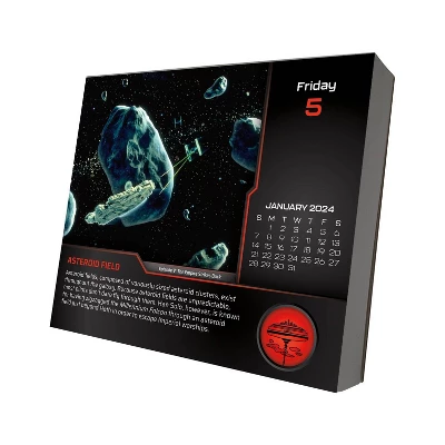 Trends International Inc. 2024 Daily Desk Calendar 4.25"x5" Star Wars: Saga